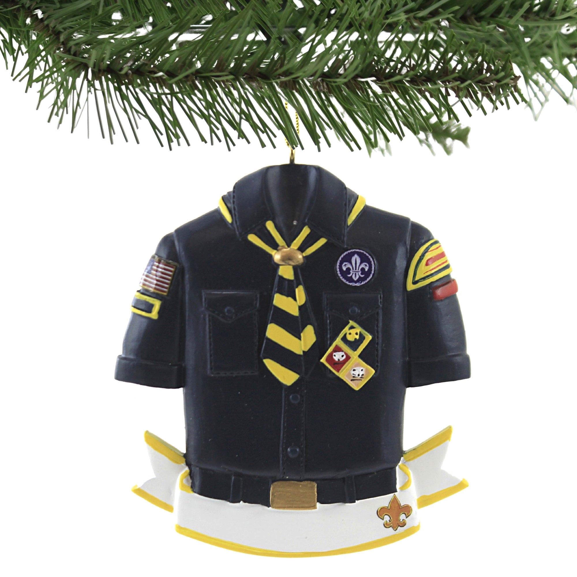 Kurt Adler Cub Scout Shirt Ornament - Thumbnail 2