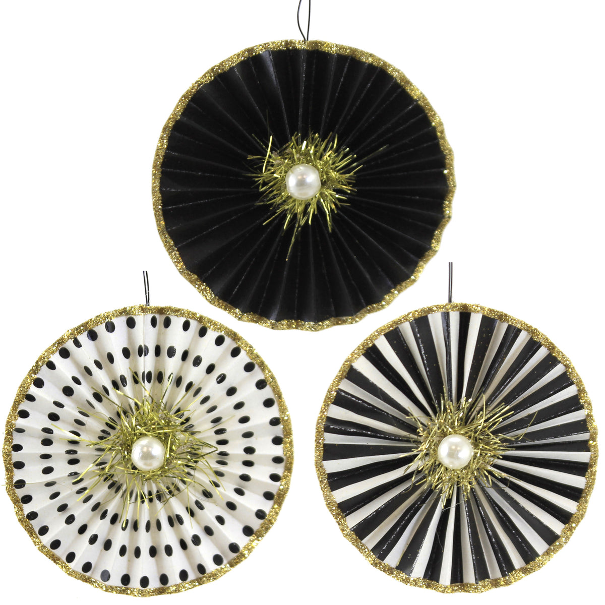 (51566) All Hallows Eve Rosette Set / 3