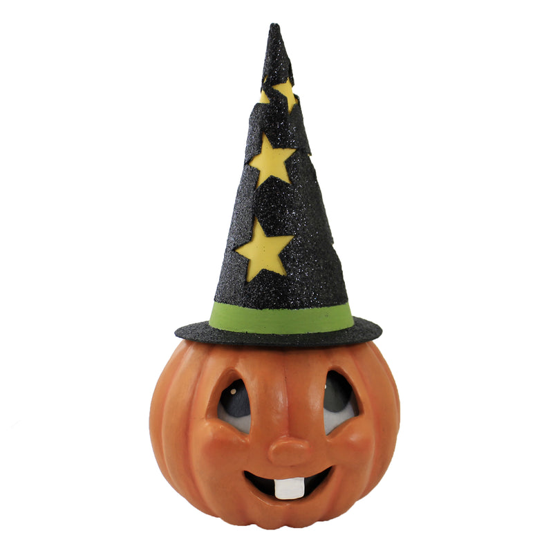 Halloween Retro Pumpkin Witch Container Vintage Halloween Translucent Tl0244 (51568)