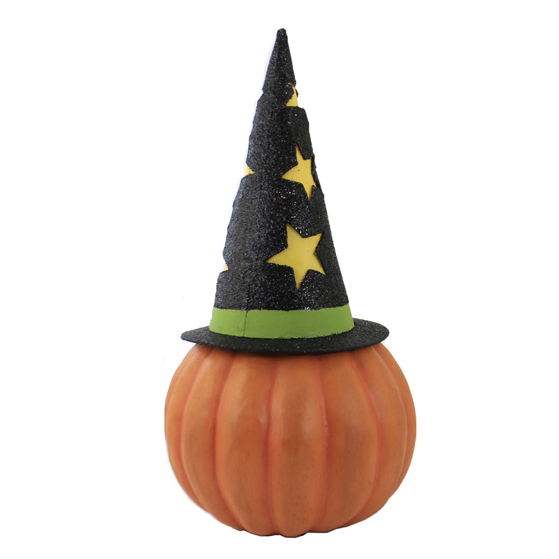 Halloween Retro Pumpkin Witch Container - - SBKGifts.com