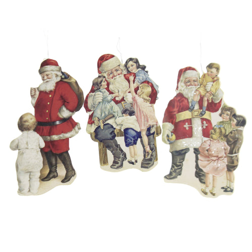 Holiday Ornament Children And Santa Dummy Boards - - SBKGifts.com