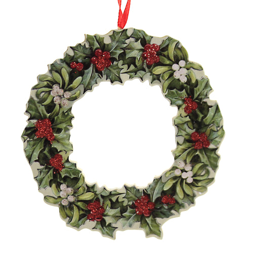 Holiday Ornament Wreath Dummy Board - - SBKGifts.com