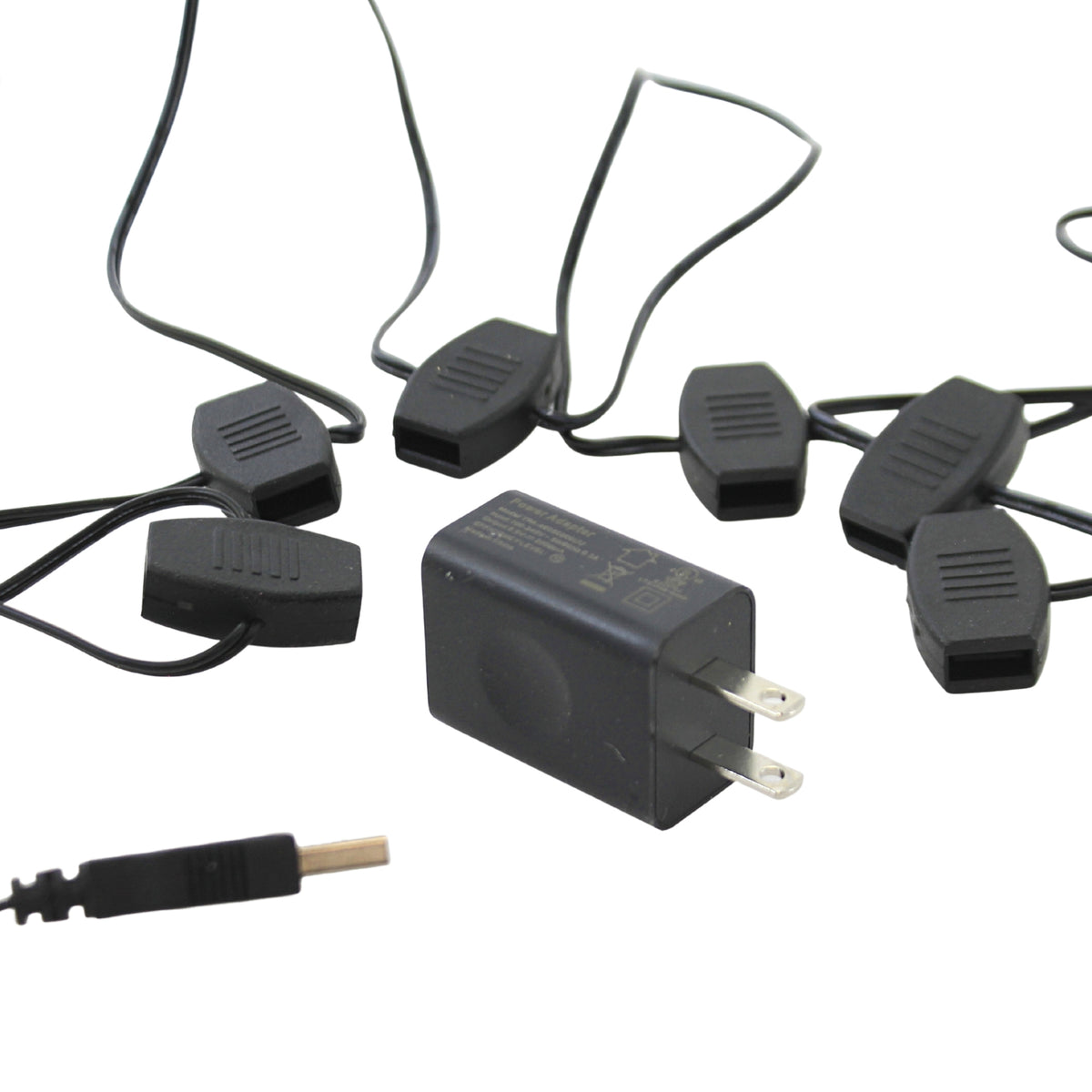 Christmas Usb Power Connect Extension Cord Ornament Spinners 12 Outlets Usb0002