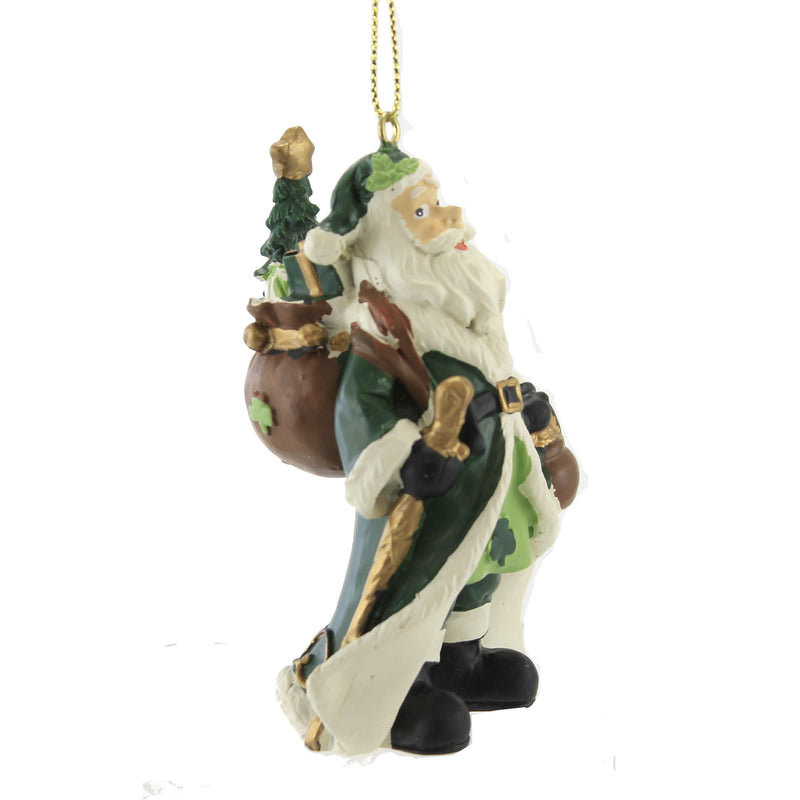 Holiday Ornament Irish Santa Ornament - - SBKGifts.com