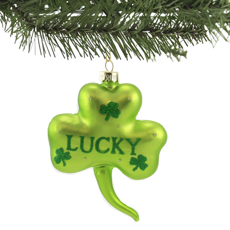 Holiday Ornament Lucky Shamrock Ornament - - SBKGifts.com