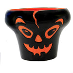 Tabletop Skull Candy Bowl Ceramic Halloween Spooky Bucket Cn0002