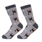 Novelty Socks Rat Terrier Socks Cotton Dog Breed Feet 80092