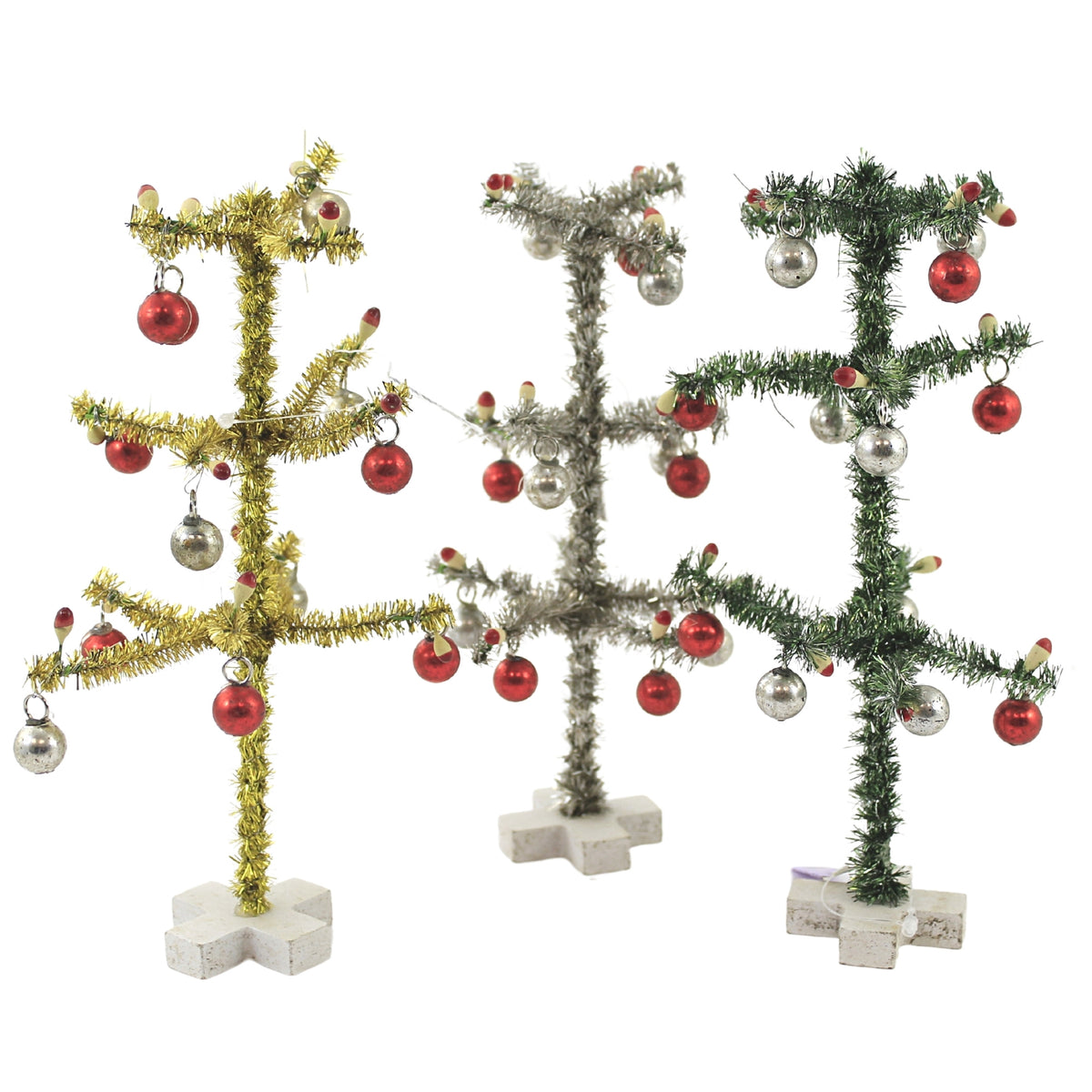 51789 Sisal Tree With Ball Ornaments WB0194
