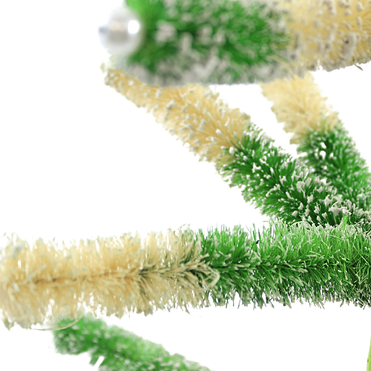 Christmas Green/White Sisal Tree - - SBKGifts.com