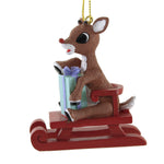 Holiday Ornament Red Sled Ornament - - SBKGifts.com