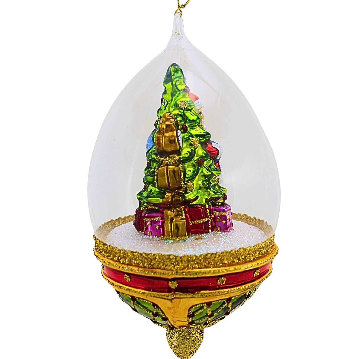 Huras Family Santa's Midnight Moment In Dome - - SBKGifts.com