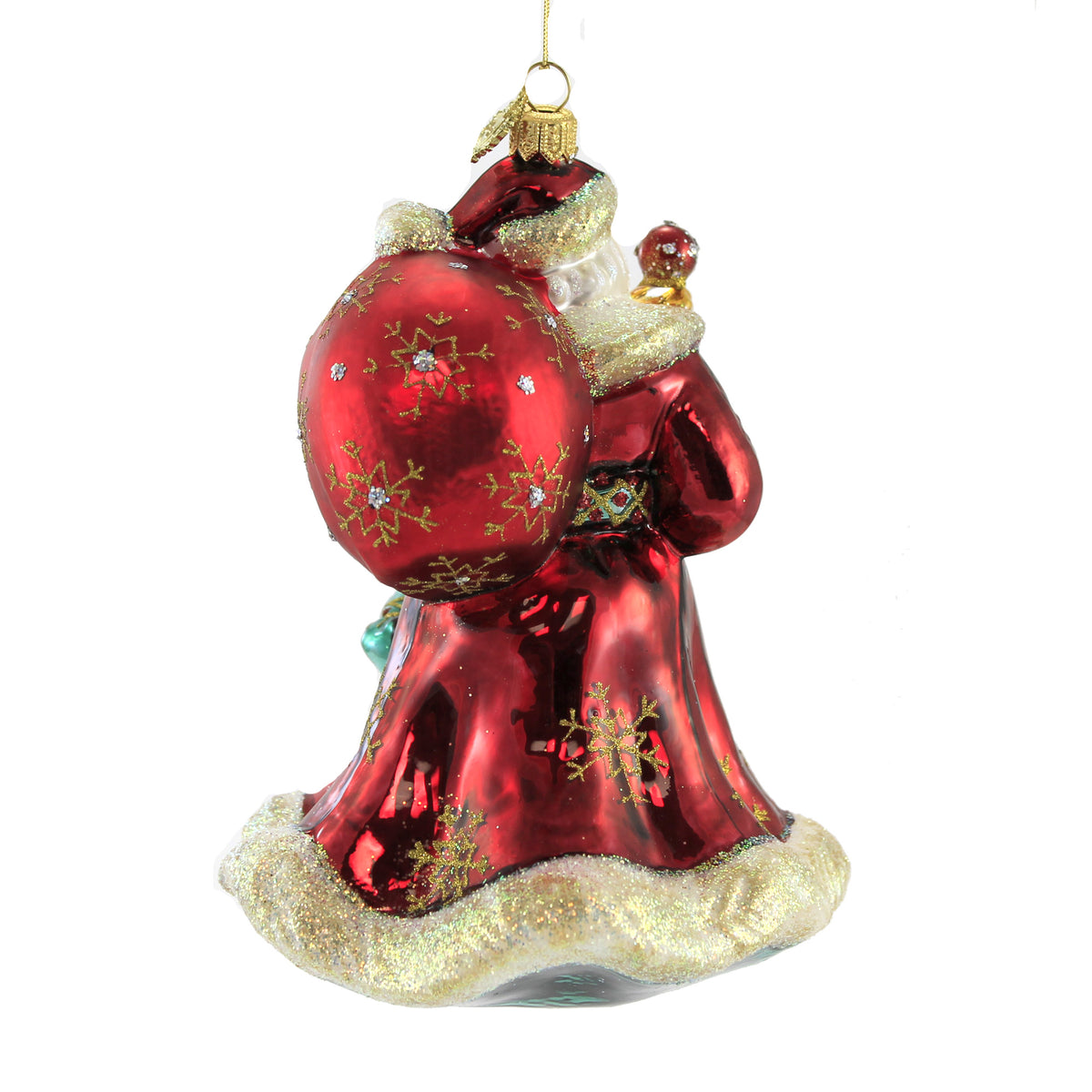 Huras Santa W/ Glittered Beard - - SBKGifts.com