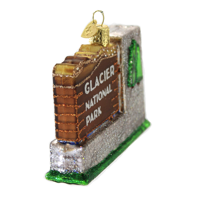 Old World Christmas Glacier National Park. - - SBKGifts.com