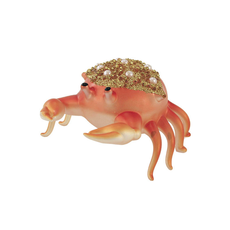 Holiday Ornament Pacific Gold Crab - - SBKGifts.com