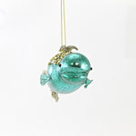 Holiday Ornament Pearl Bay Whale - - SBKGifts.com