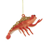 Holiday Ornament Pacific Gold Lobster - - SBKGifts.com