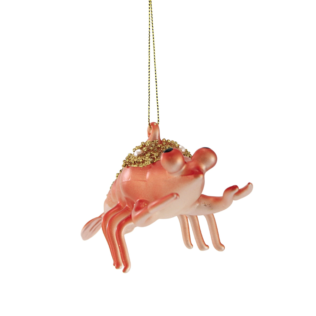 Holiday Ornament Pacific Gold Lobster - - SBKGifts.com
