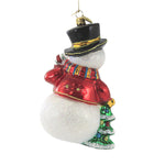 Huras Snowman W/ Christmas Tree - - SBKGifts.com