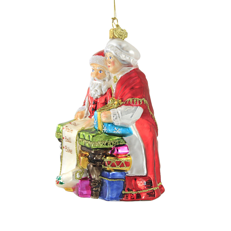 Huras Santa & Mrs Claus At Work - - SBKGifts.com