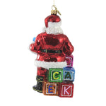 Huras Santa With Baby Blocks - - SBKGifts.com