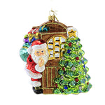 Huras Family Grand  Entrance - 1 Glass Ornament 6.25 Inch, Glass - Ornament Christmas Eve Door S330 (51982)