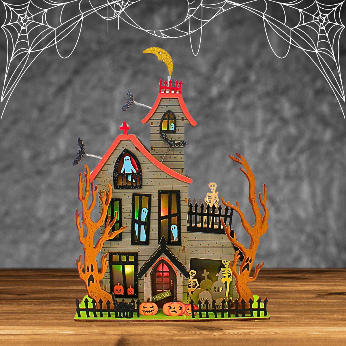 One Hundred 80 Degrees Halloween House - - SBKGifts.com