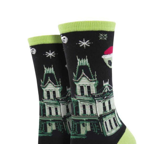 Novelty Socks Twas A Ghosty Christmas - - SBKGifts.com