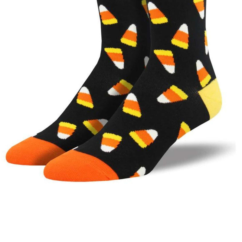 Novelty Socks Candy Corn - - SBKGifts.com
