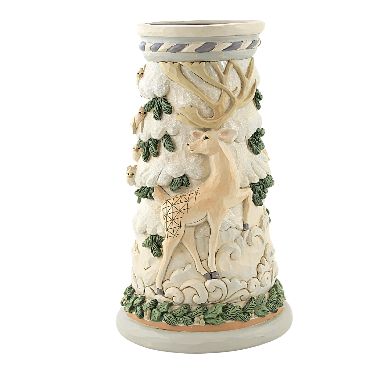 (52041) Woodland Pillar Candle Holder