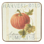 Tabletop Pumpkin Patch Coasters Cork Halloween Drink Harvest C46016020 (52072)