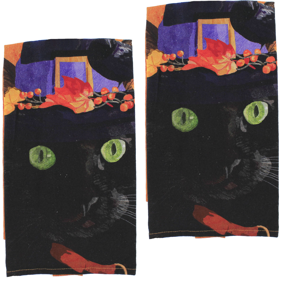 (52073) Witch Cat Mose Towel