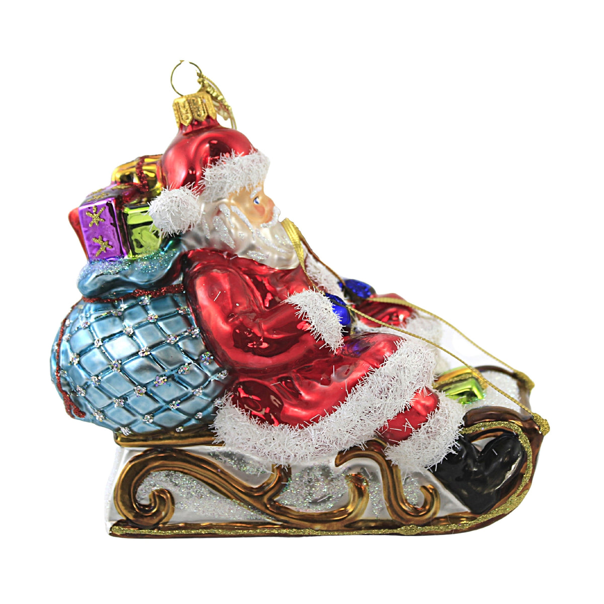 Huras Santa On Sleigh - - SBKGifts.com