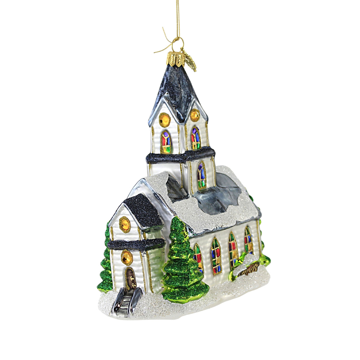 (52103) Stained Glass Window Chuch