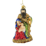 Huras Holy Family Glass Ornament Nativity Wisemen Jesus S529 (52107)
