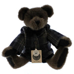 Boyds Bears Plush Wesley Bearimore Fabric Archive Winter Dressed Bear 912027 (5210)
