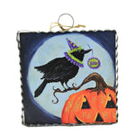 Halloween Hamilton Boo Crow Wood Pumpkin Night Sky F21109 (52146)