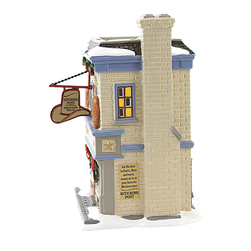Department 56 House Hitching Post - - SBKGifts.com