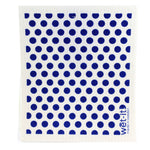 Swedish Dish Cloth Paw Prints And Blue Dots Set - - SBKGifts.com
