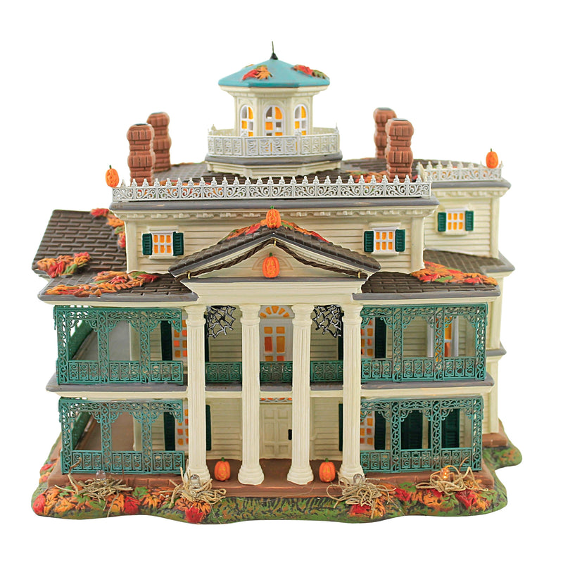 Department 56 House The Haunted Mansion Ceramic Disney Halloween Spooky 6007644 (52205)