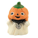 Halloween Oct 31St Pumpkinhead Figurine Polyresin Ghost Trick Or Treat Ma0415
