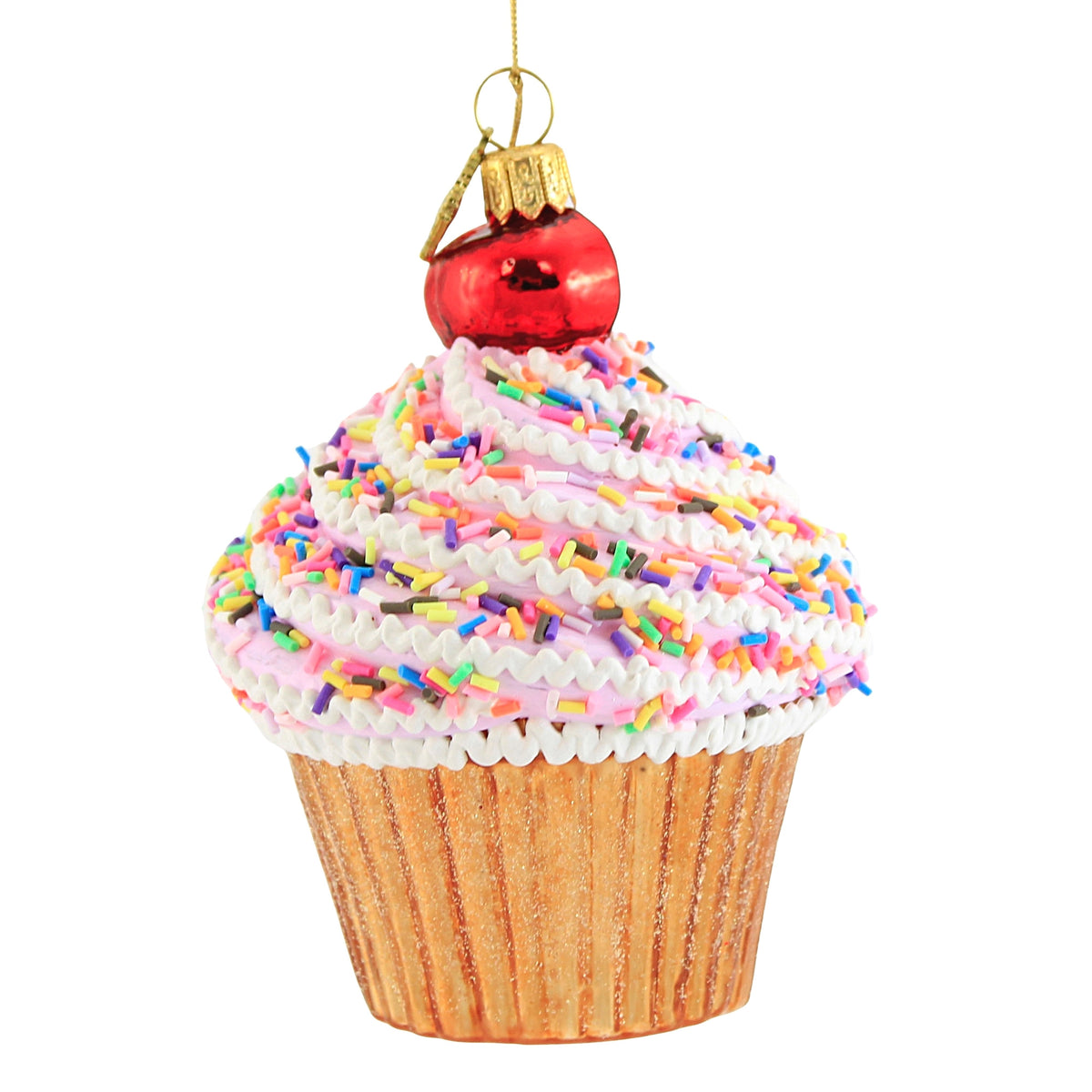 Huras Family Rainbow Sprinkled Cupcake - - SBKGifts.com