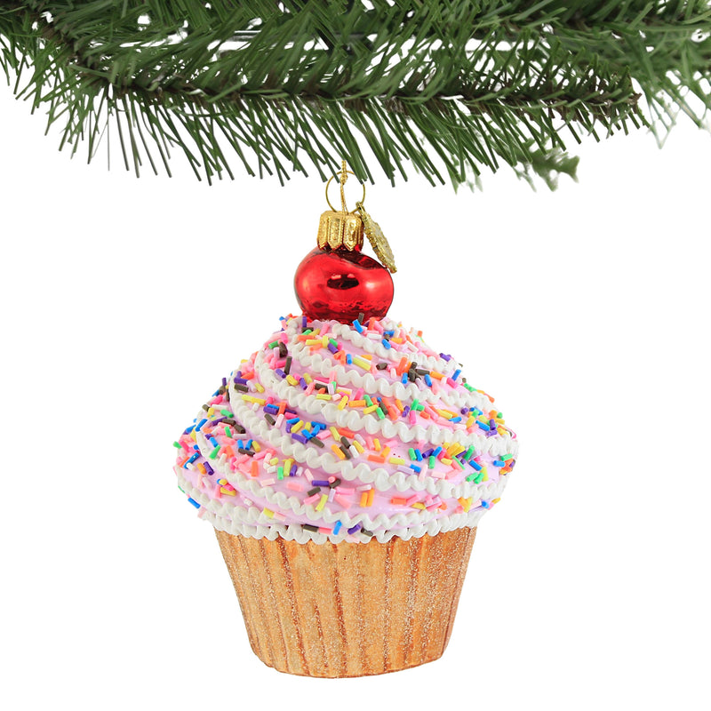 Huras Rainbow Sprinkled Cupcake - - SBKGifts.com