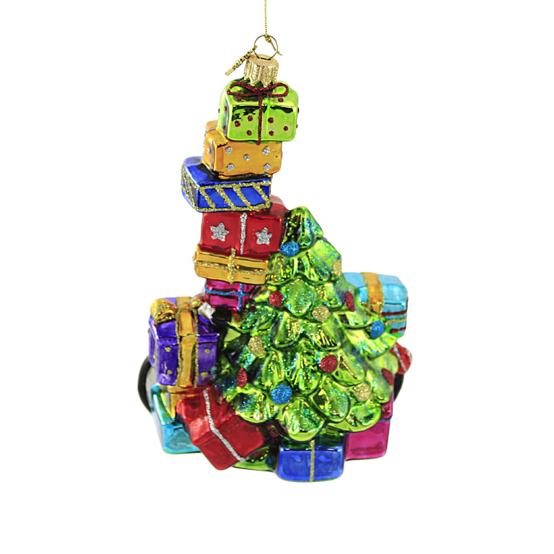 Huras Red Bike & Christmas Tree - - SBKGifts.com