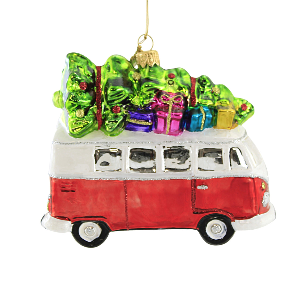 Huras Family Retro Van With Christmas Tree - - SBKGifts.com
