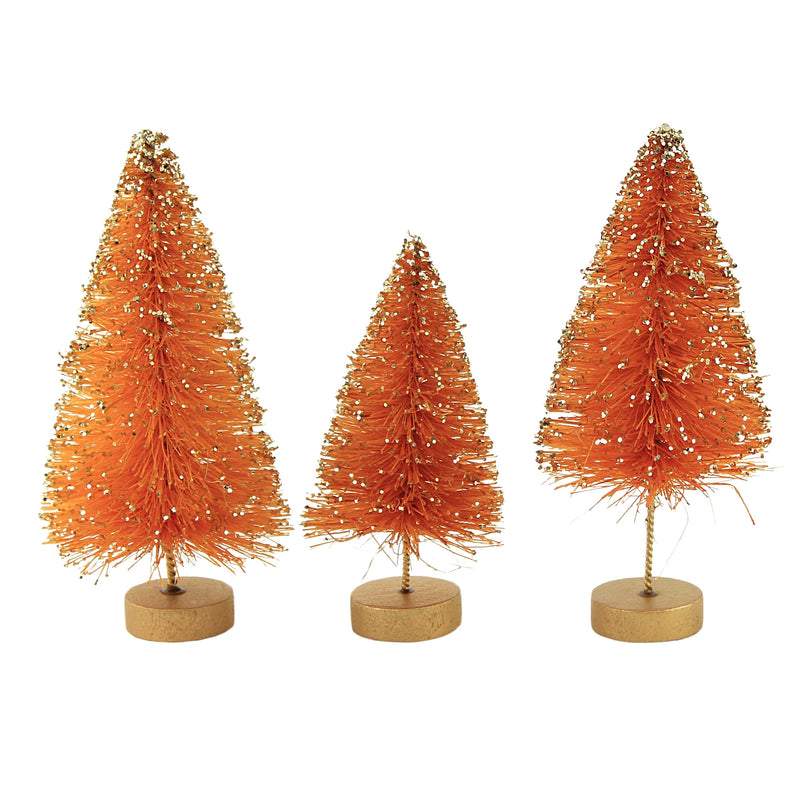 Bethany Lowe Mini Bottle Brush Tree Set - - SBKGifts.com