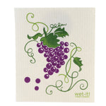 Swedish Dish Cloth Grapevine & Strawberries - - SBKGifts.com