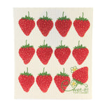 Swedish Dish Cloth Grapevine & Strawberries - - SBKGifts.com