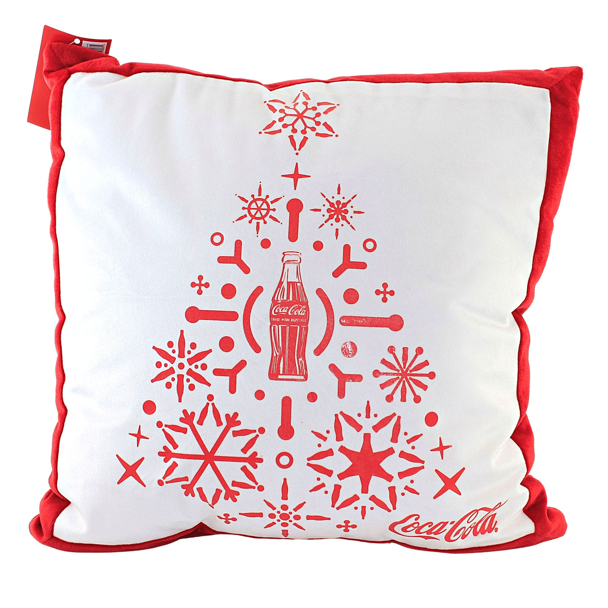 (52311) Coke Snowflake Tree Pillow