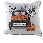 C & F Spooky Time Pillow W/ Led Light - One Pillow 17 Inch, Polyester - Jack-O-Lantern C842982501 (52317)
