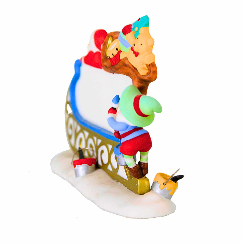Enesco Santa's Sleigh Sign - - SBKGifts.com